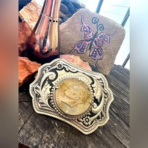 Eisenhower 1776-1976 Coin Belt Buckle